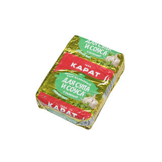 Сыр плавл.сливочныйа Карат 45% 90г с зеленью